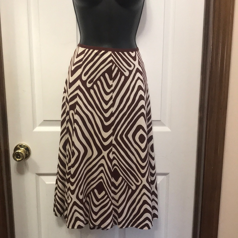 Vintage Diane von Furstenberg silk skirt